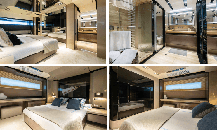 Yacht image on carousel