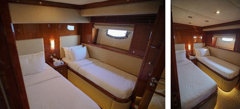 Yacht image on carousel