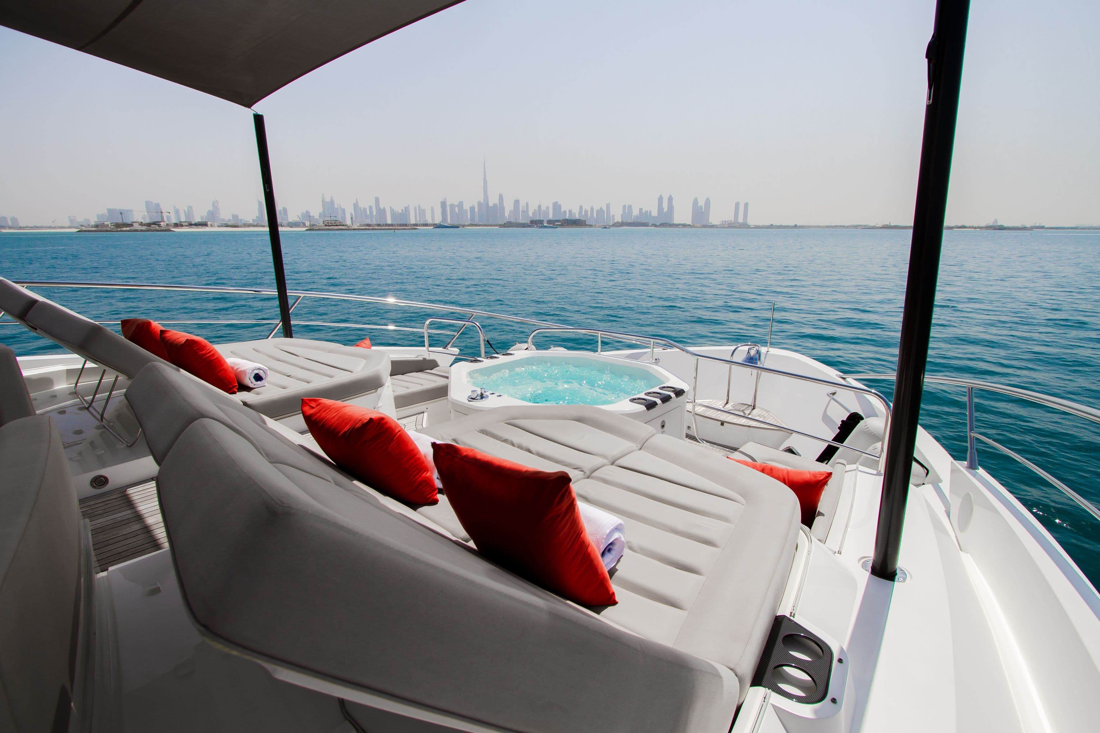 Yacht image on carousel