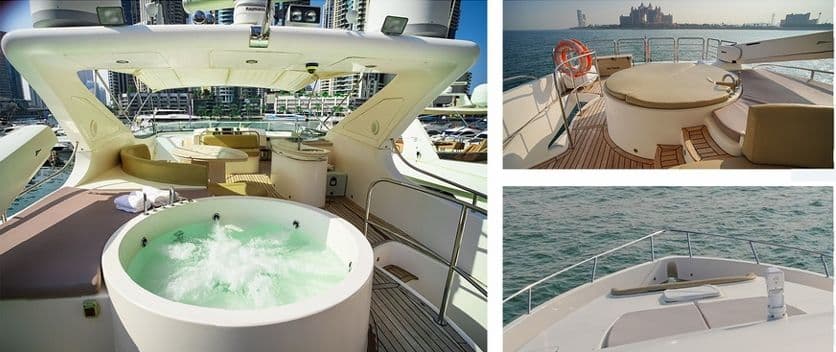 Yacht image on carousel