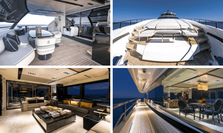 Yacht image on carousel