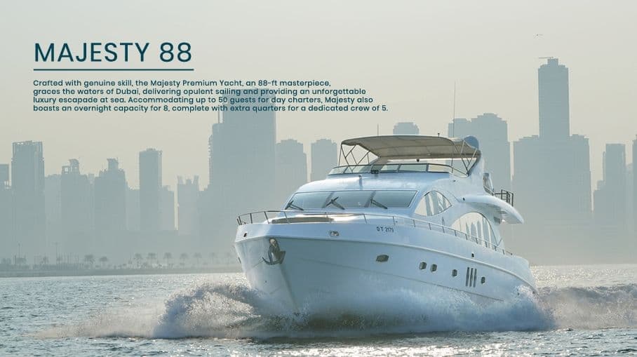 Yacht image on carousel