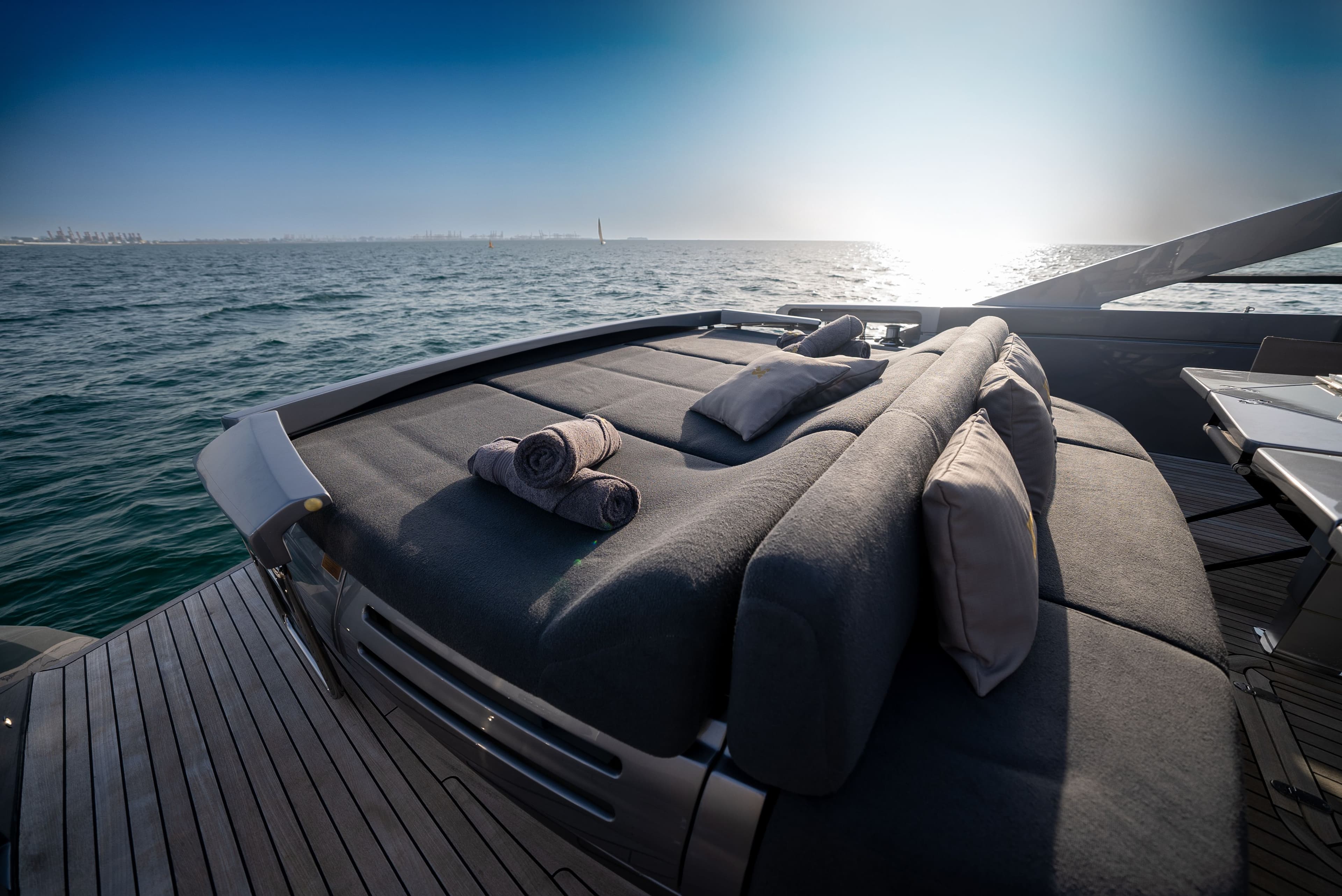 Yacht image on carousel