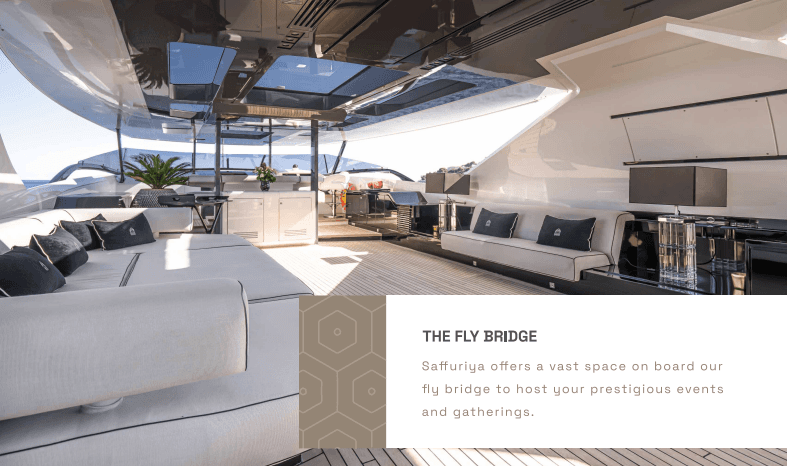 Yacht image on carousel