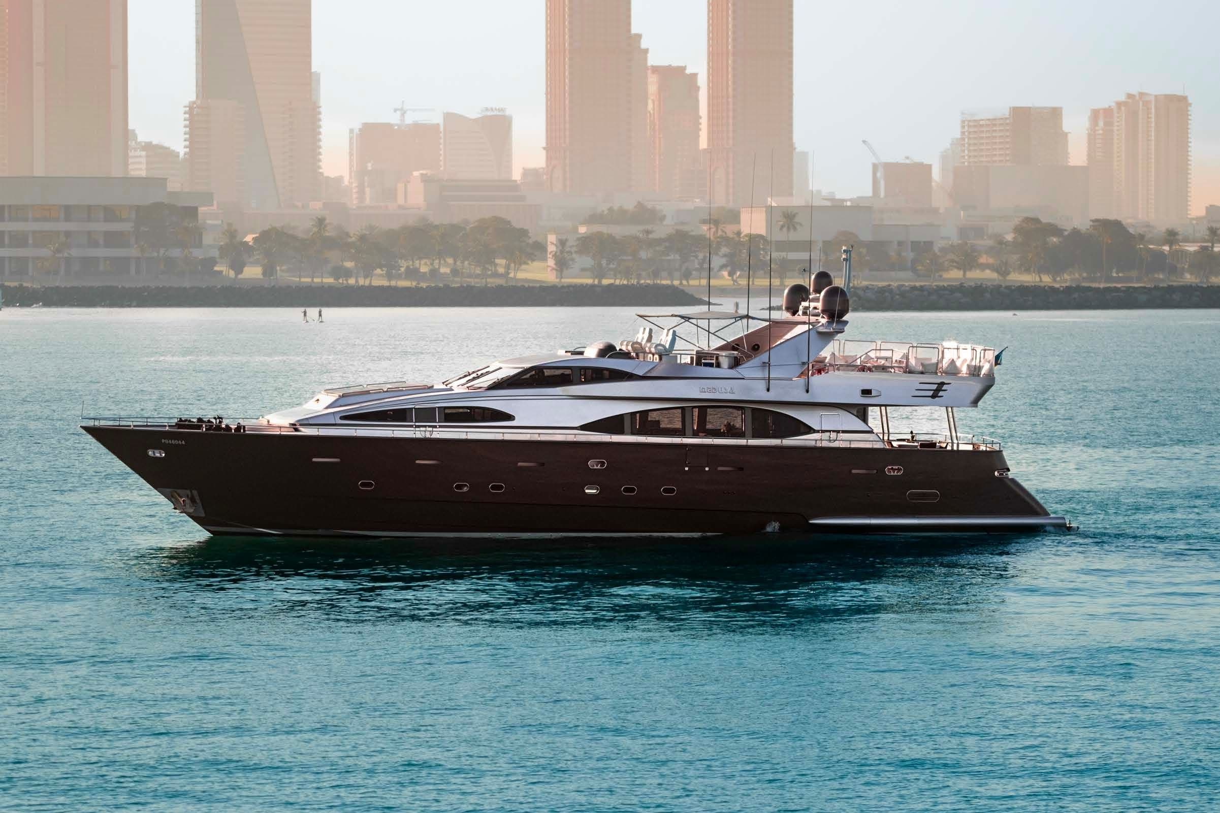 Yacht image on carousel